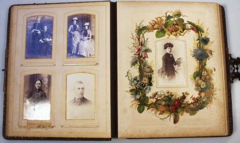 A Victorian photo album