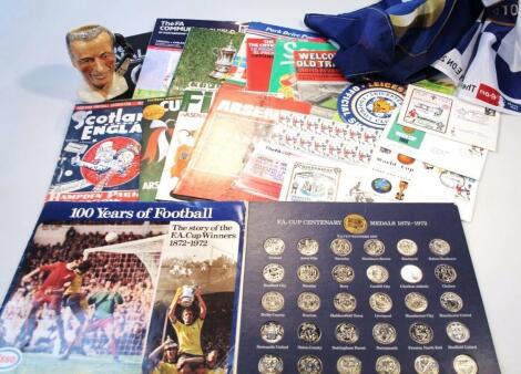 Various football collectable ephemera