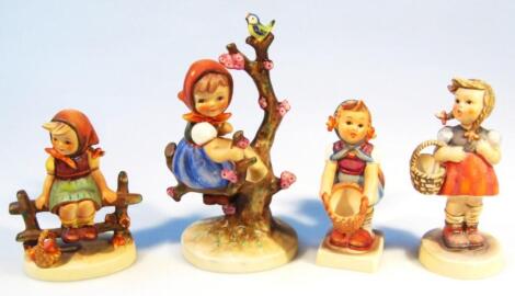 Various Goebel Hummel figures