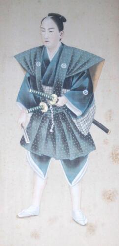 19thC Japanese School. Figure of a samurai