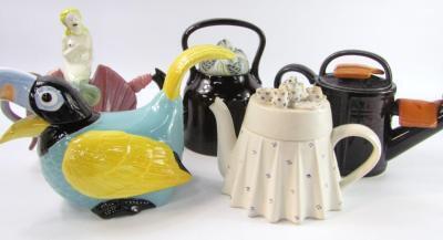 Novelty ceramic teapots