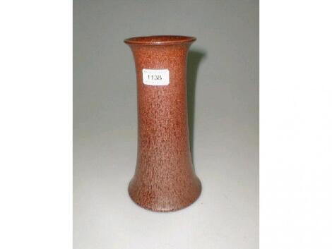 A Bretby pottery vase