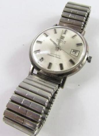 A Tissot gentleman's stainless steel Seastar Seven wristwatch