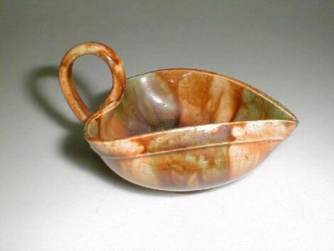 A Dunmore Pottery Pickle dish