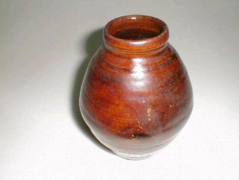 A St Ives terracotta vase