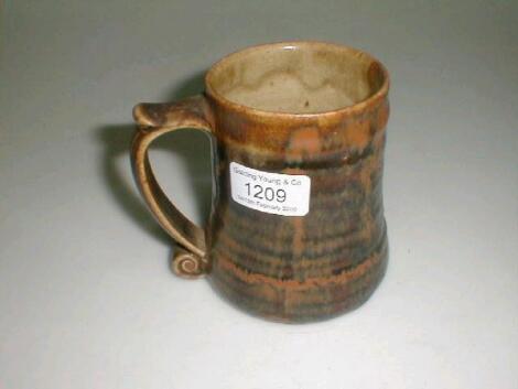 A St Ives pottery mug