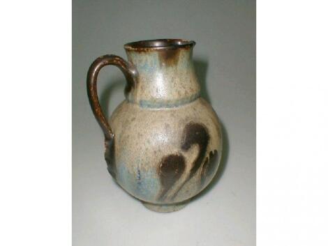 A Roger Guerin saltglaze jug