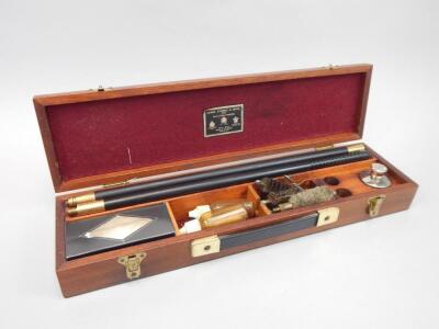 A 20thC Purdy and Sons rifle cleaning apparatus