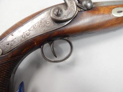 A late 18thC / early 19thC percussion pistol - 2