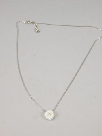 A White Ice necklace