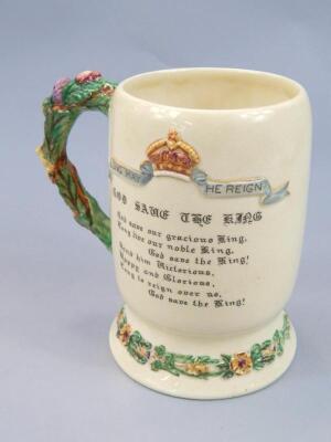 A Crown Devon Fieldings Edward VIII musical tankard - 2