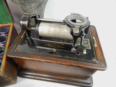 An Edison phonograph - 2