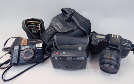 Various cameras and equipment