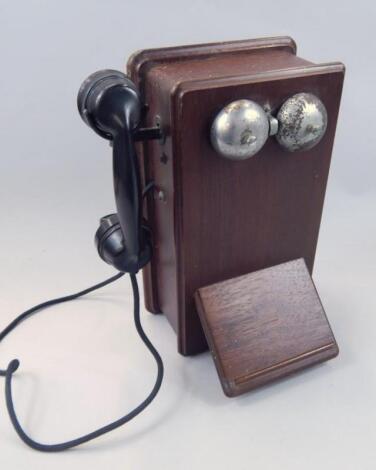 A Vintage wall phone