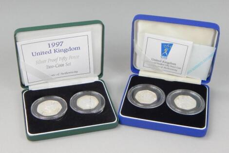 Various cased Royal Mint coin sets