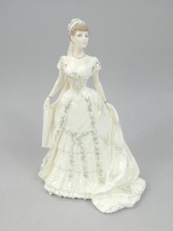 A Coalport limited edition figure