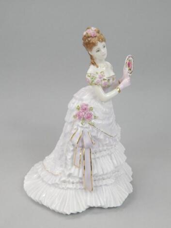 A Royal Worcester limited edition porcelain figure