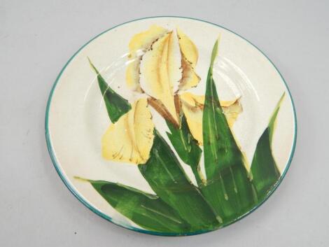 A Wemyss ware small plate