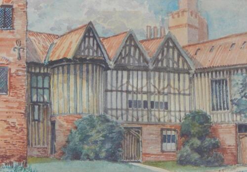 Karl S. Wood (1888-1958). Gainsborough Old Hall