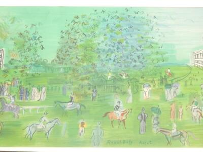 After Raoul Dufy. Ascot - 3