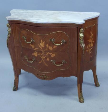 A 20thC Continental commode