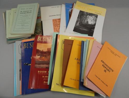 Various 20thC publications relating to Lincoln & Lincolnshire