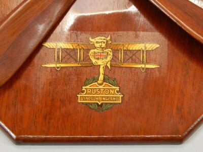 An early 20thC aviation related wall plaque - 2