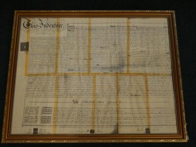 An indenture relating to a Reverend Metcalf - 2