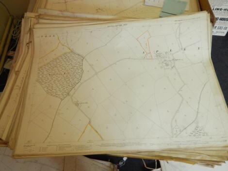 A large quantity of maps of Lincolnshire