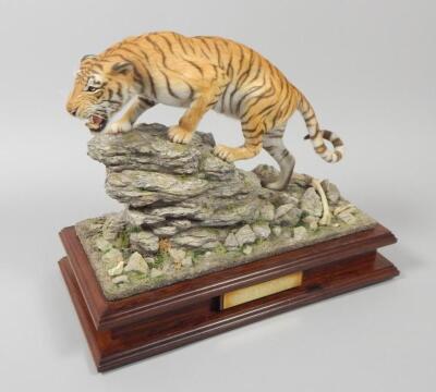 A model of a tiger