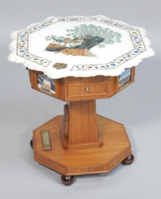 A late 20thC low occasional table