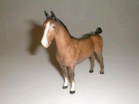 A Beswick Hackney horse