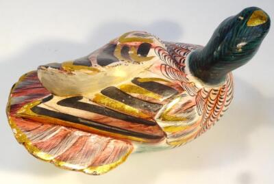 A modern Studio style wooden decoy duck - 2