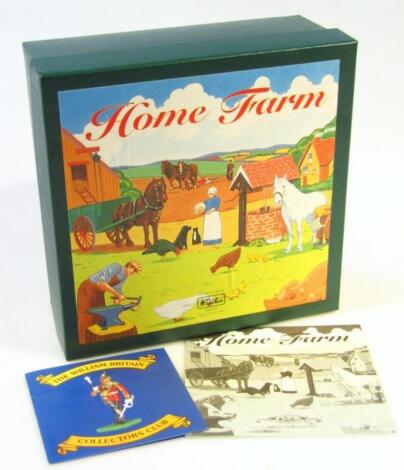 A modern Britain's Home Farm farmyard set