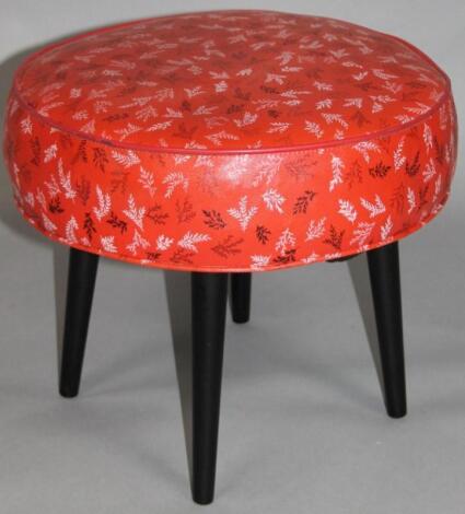 A 1960's stool