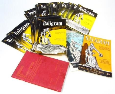 Various Raligram Raleigh Industries magazines