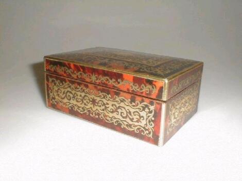 A fine premier-partie boulle box by Asprey