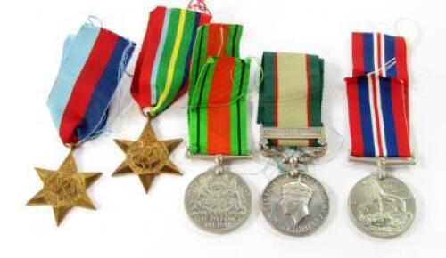 A George VI medal group