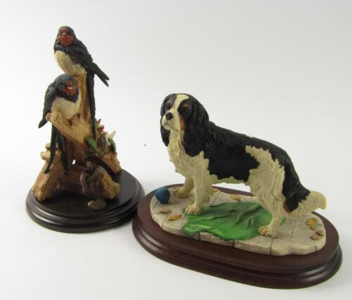 A Border Fine Arts sculpture modelled as Working Spaniel