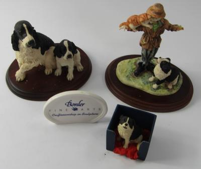 Border Fine Arts dog sculptures