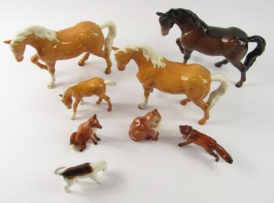 Beswick animal figures