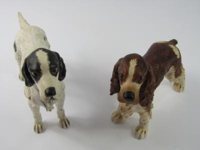 A Goebel figure of a springer spaniel