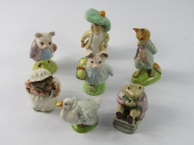 Beswick and Royal Albert pottery Beatrix Potter figures