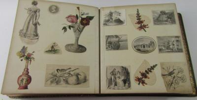 A Victorian scrap album