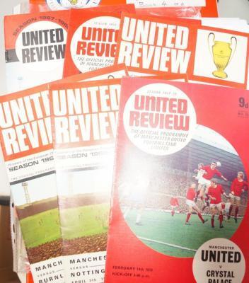 Manchester United programmes