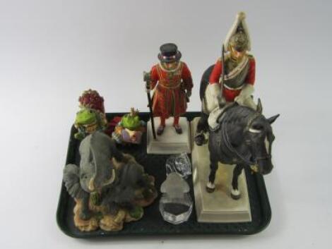 A Goebbel figure of a Trooper of The Life Guards in Mounted Review Order