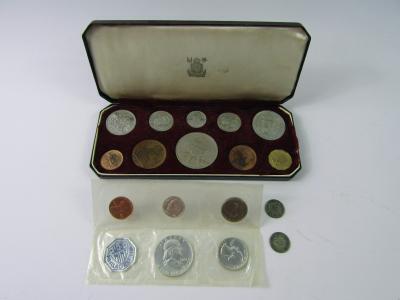 A Queen Elizabeth set of Coronation coinage 1953