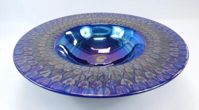 A large Studio Pottery bowl by Tobias Harrison