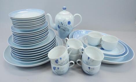 A Bing & Grondahl Danish porcelain part dinner and tea service