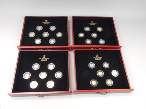 The London Mint Office CM Millionaires Gold Collection proof coin set